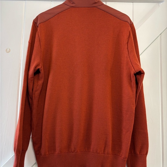 Paul & Shark Typhoon 4x4 Wool Half Zip Pullover Wool Sweater Brick Luxury XL - Picture 4 of 10